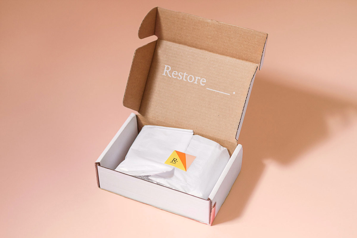 Restore Blank Packaging Box
