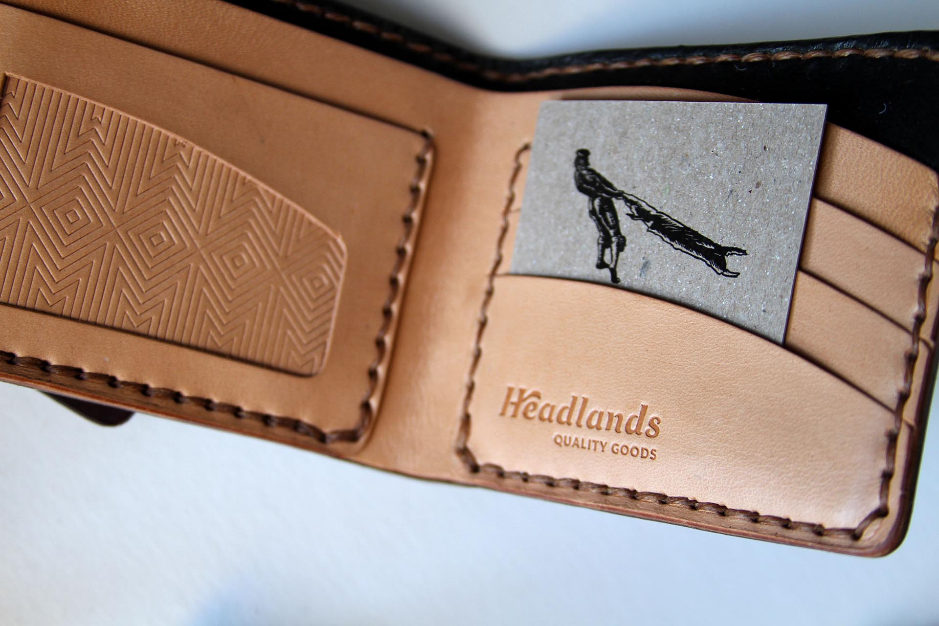 Apparel Line Logo for Headlands Handmade by Hoodzpah Design