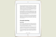 Freelance and Business and Stuff on iPad Air Mockup