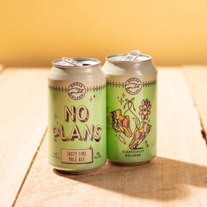 No Plans Beer Can Goose Island