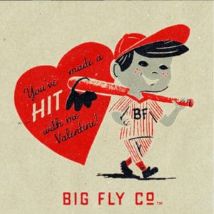 Big Fly Co Valentine illustration