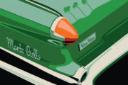 Green Car illustration