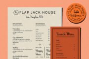 The Flap Jock House menu