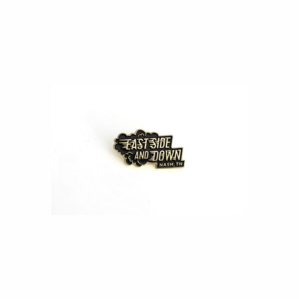 East Side and Down Nashville Enamel Pin