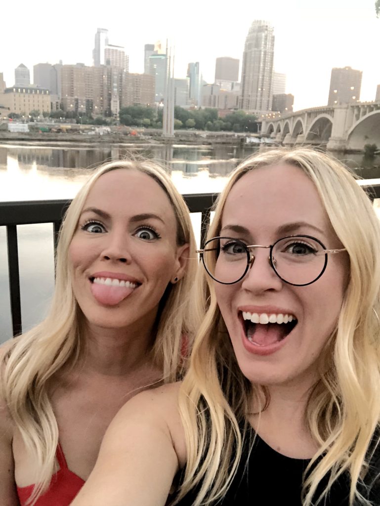 Jen and Amy Hood in Minneapolis Minnesota