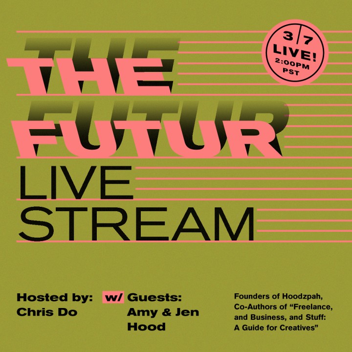 The Futur podcast promo graphic