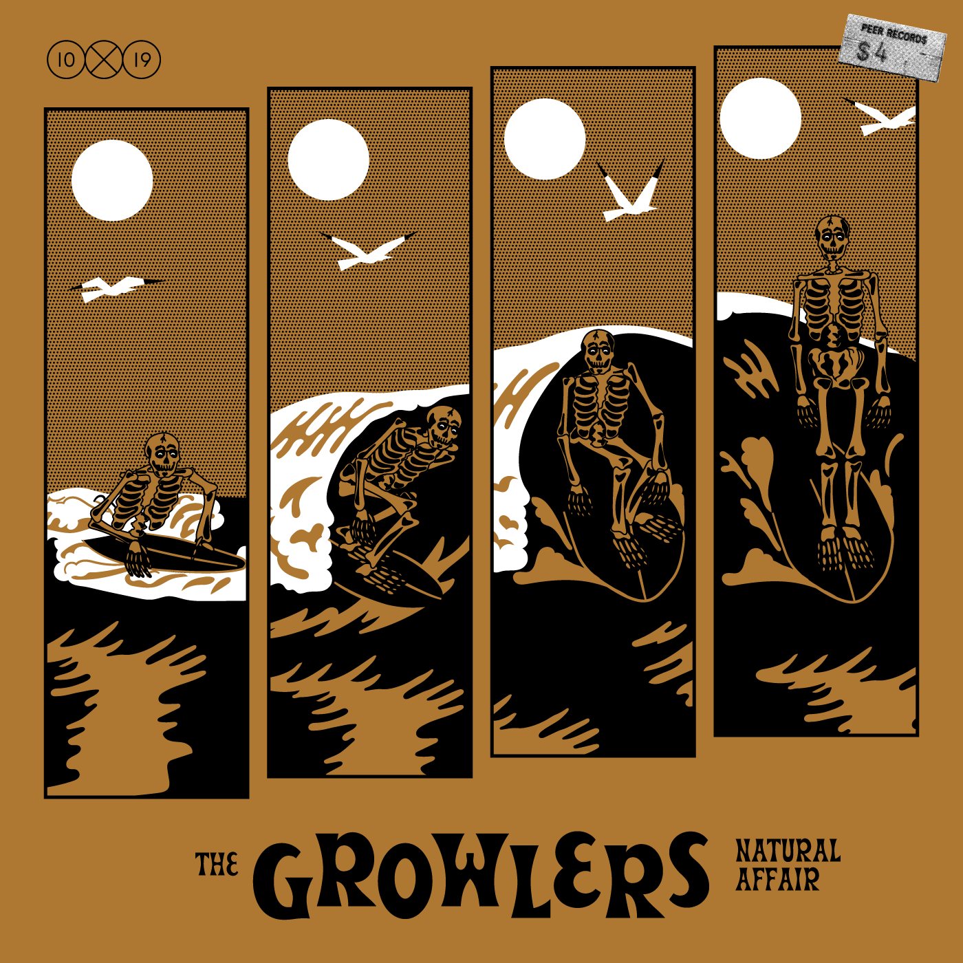 The Growlers album cover by Amy Hood for 10x19