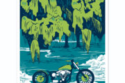 The Creature motorcycle Poster