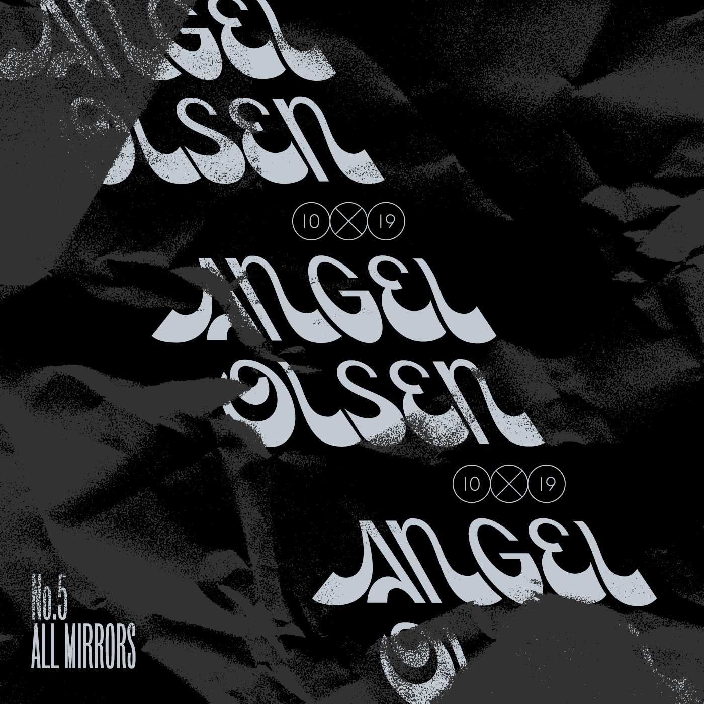 Angel Olsen album cover by Jen Hood for 10x19