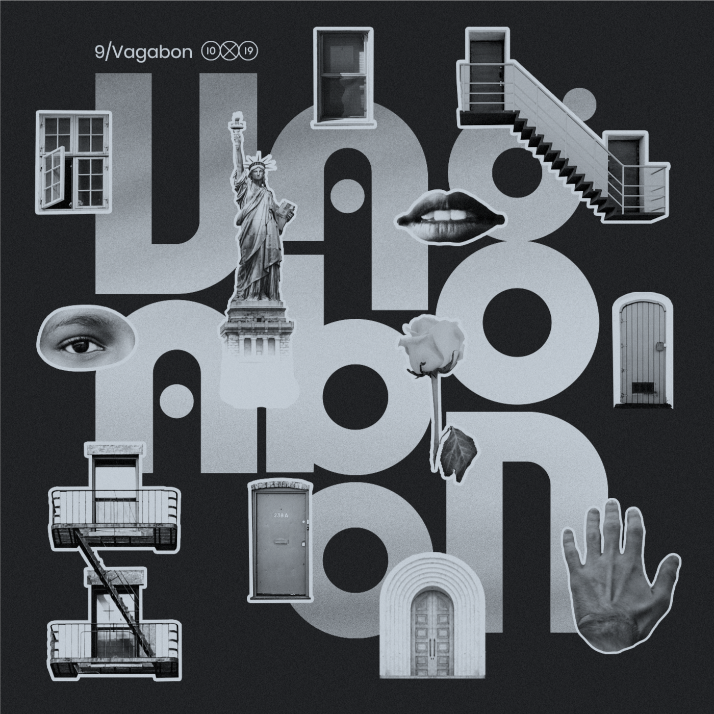 Vagabon album cover by Jen Hood for 10x19