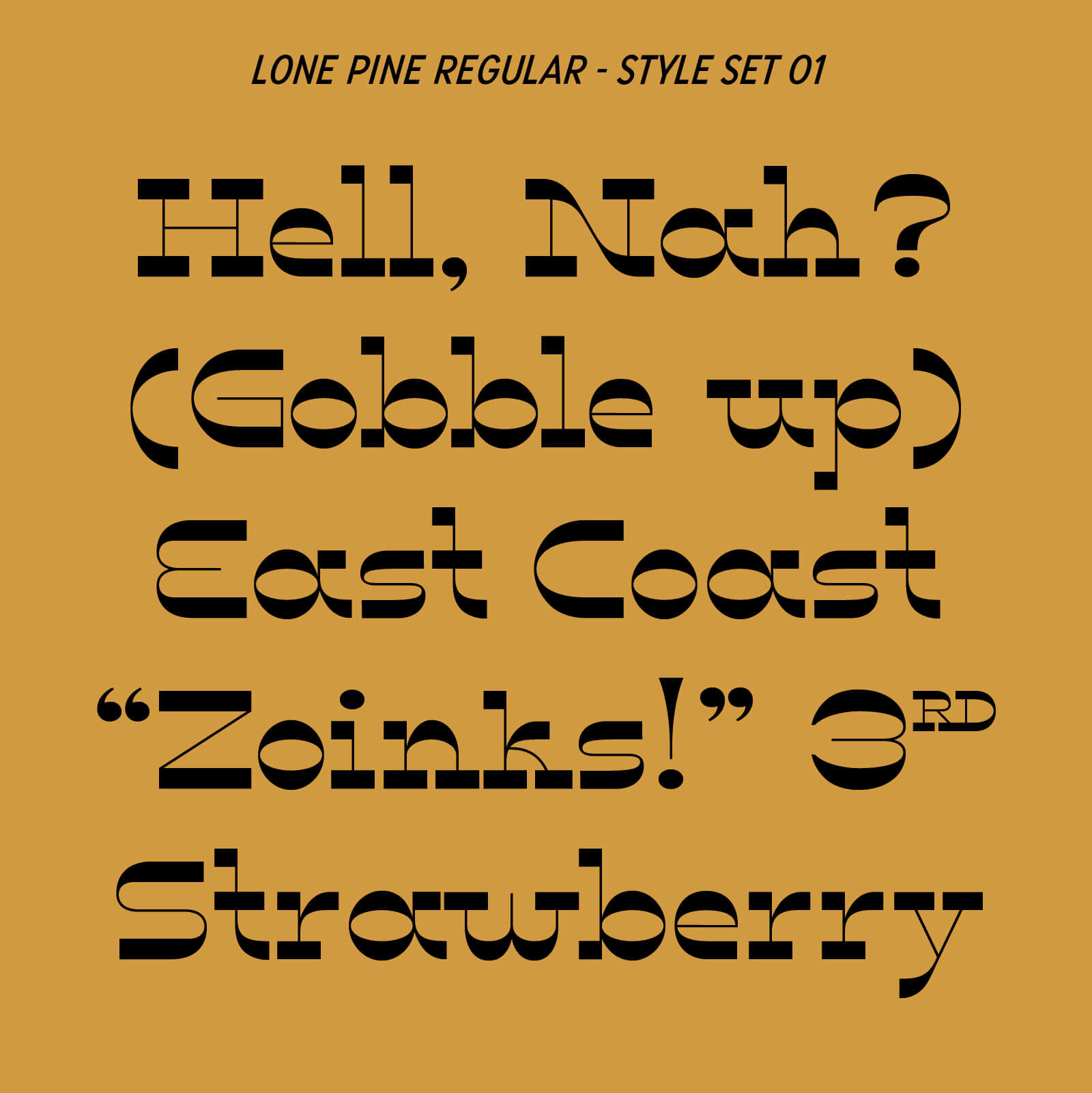 Lone Pine Reverse Contrast Font - Hoodzpah