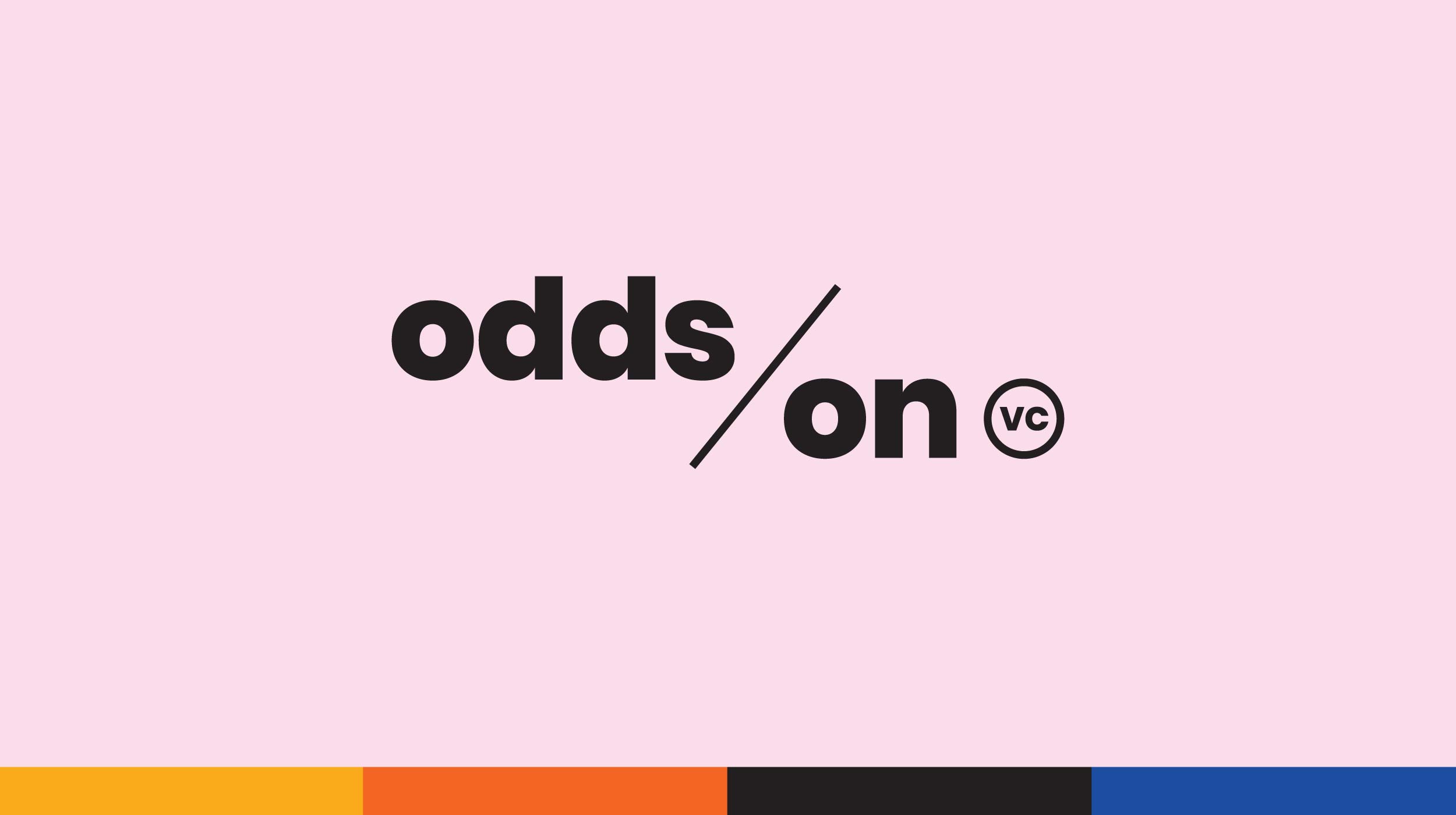 Odds On VC logo and color palette