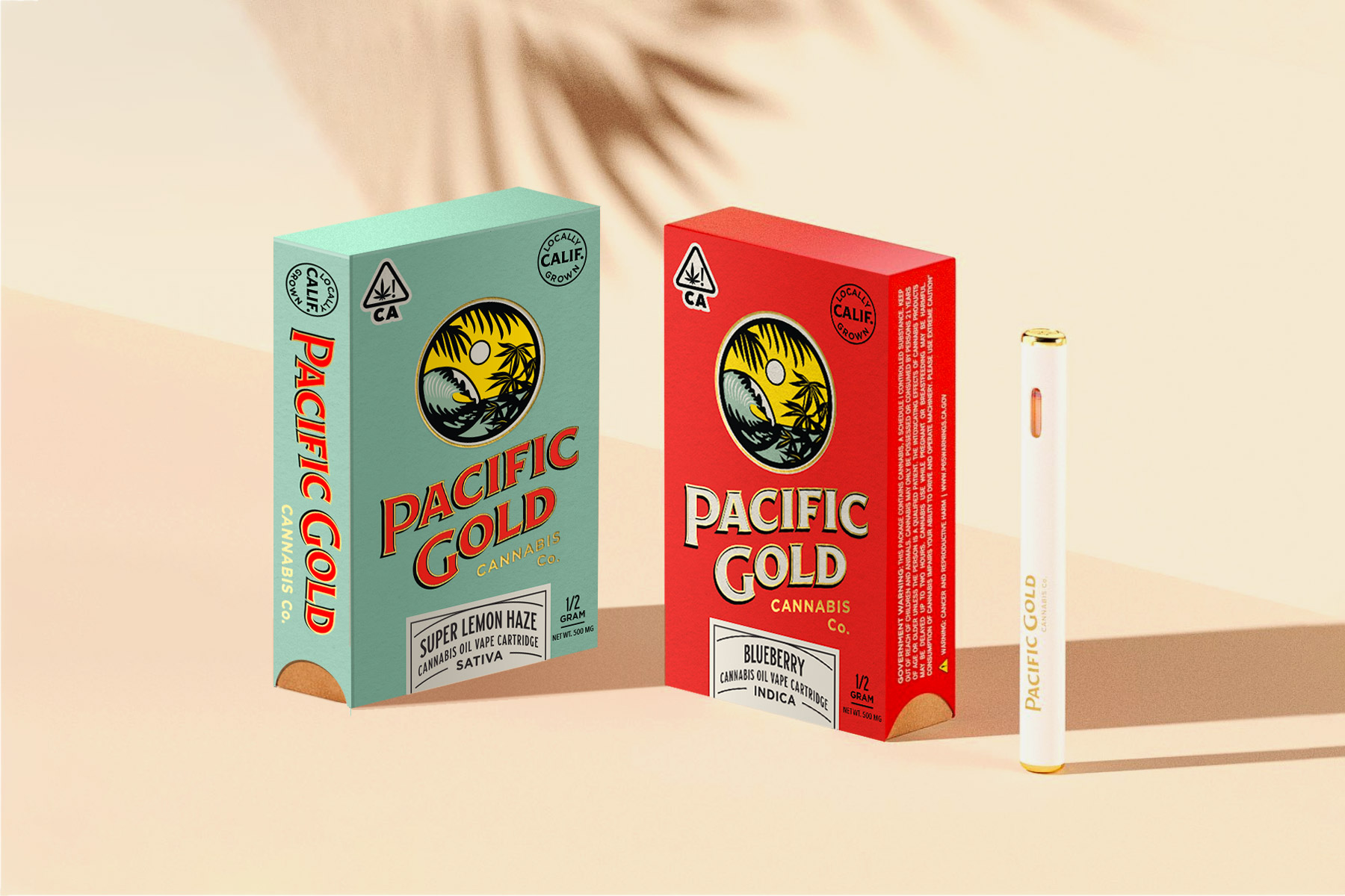 Pacific Gold packaging