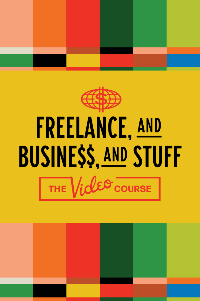 Freelance and Business and Stuff Online Course Graphic