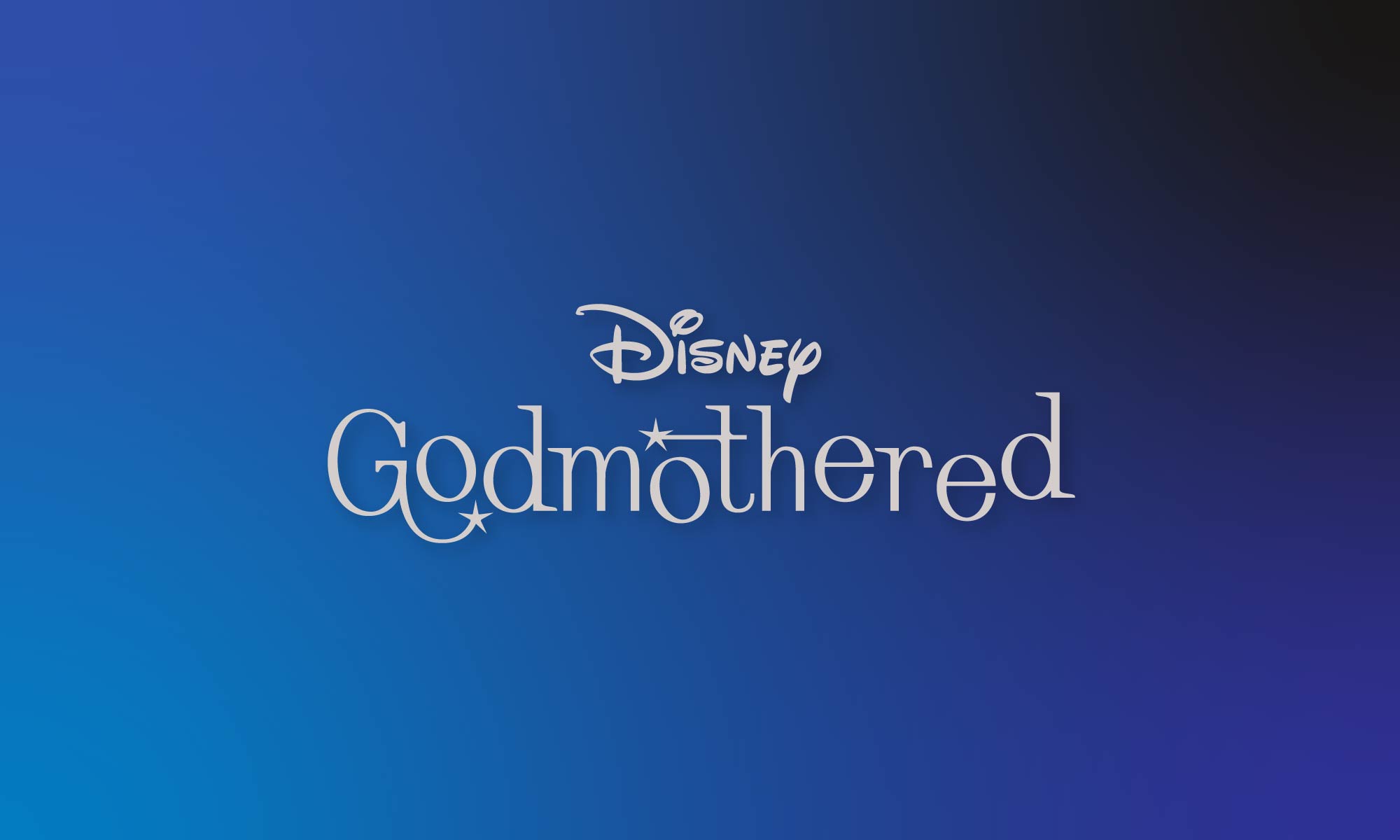 Godmothered Disney Title Treatment by Hoodzpah - midcentury modern serif