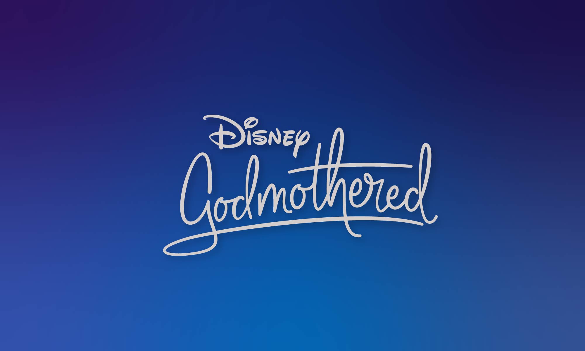 Godmothered Disney Title Treatment by Hoodzpah featuring a midcentury modern script