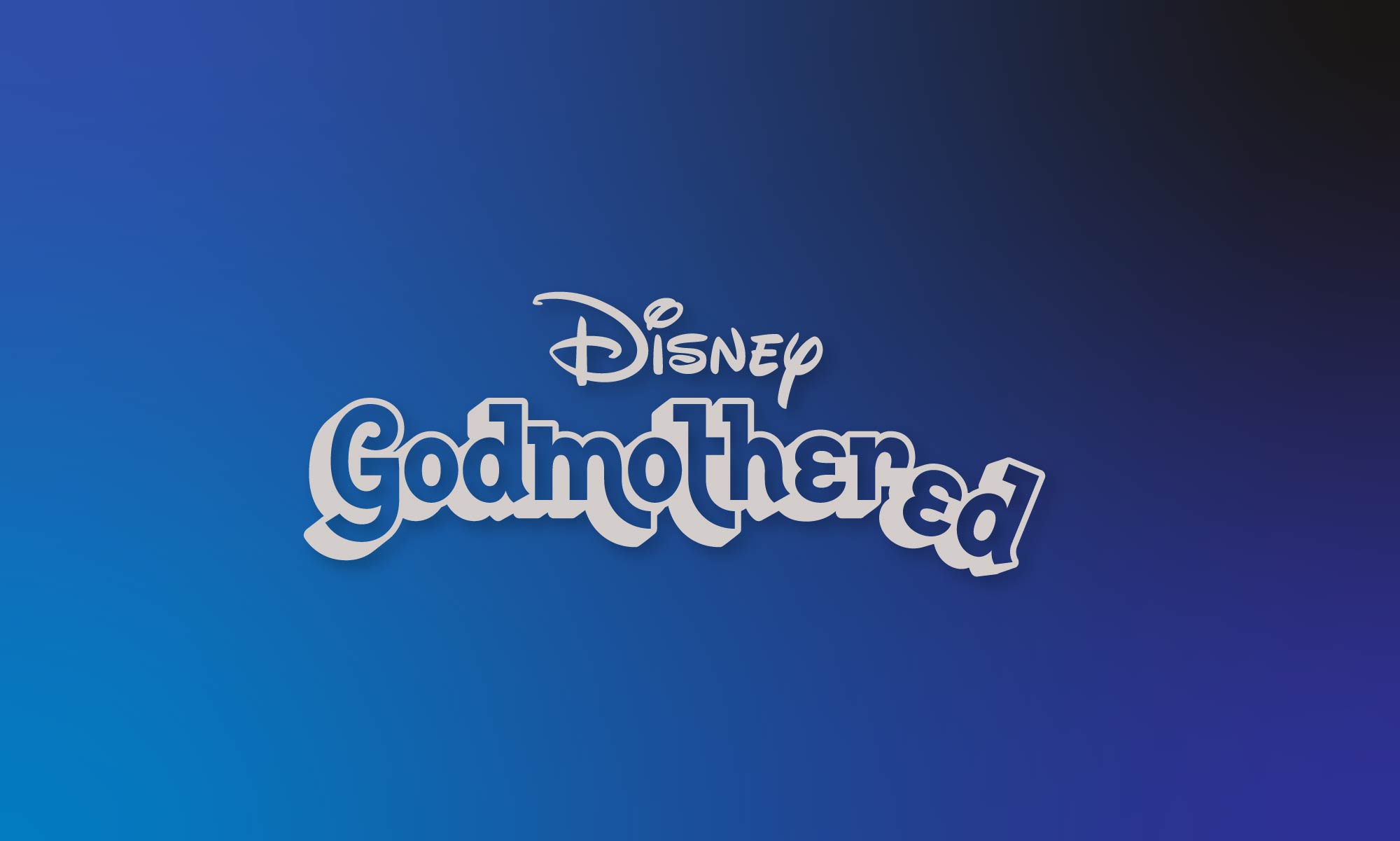 Godmothered Disney Title Treatment by Hoodzpah featuring 3d lettering