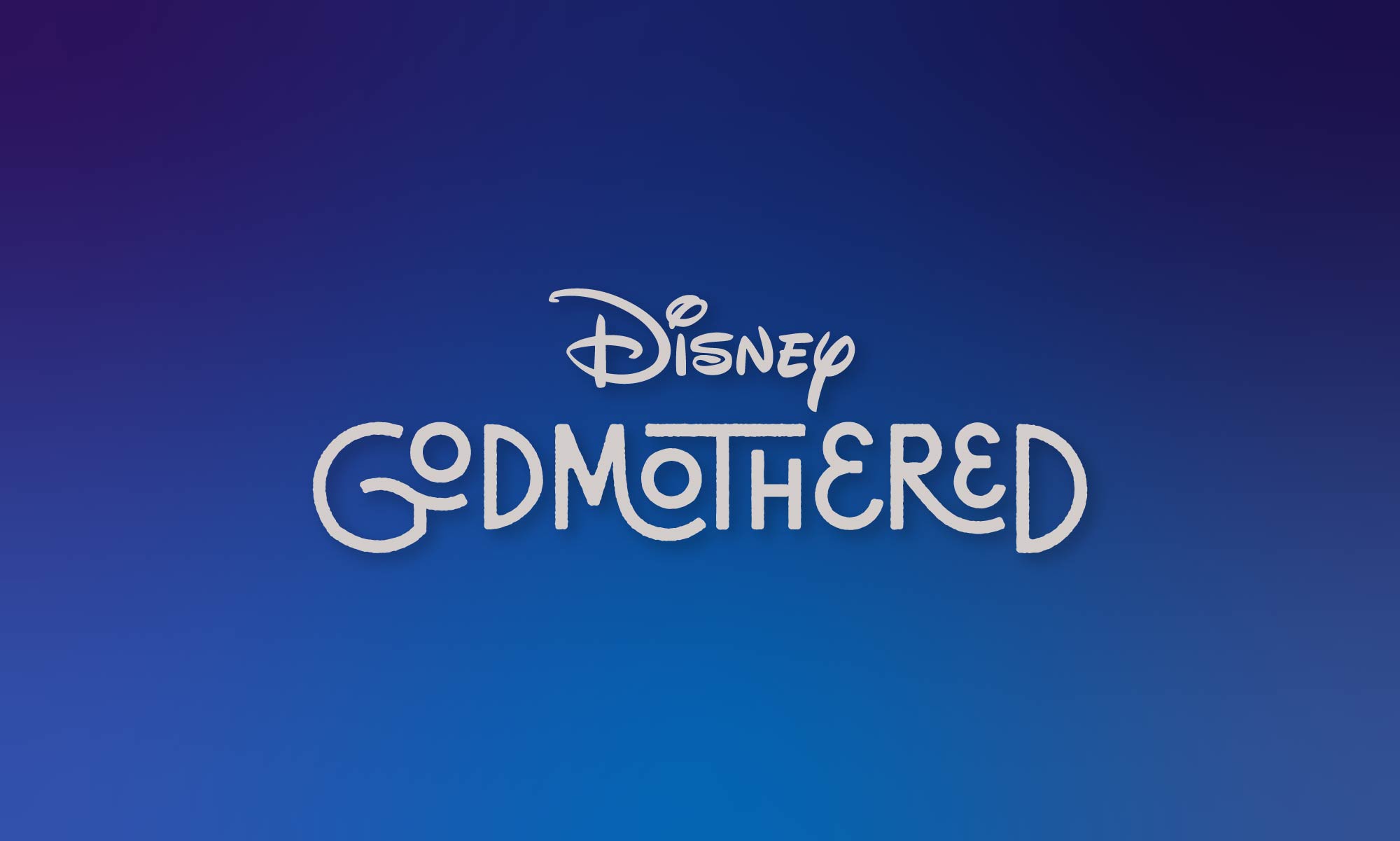 Godmothered Disney Title Treatment by Hoodzpah featuring hand drawn lettering