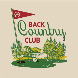 Back Country Club golf course illustration