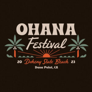 Ohana Fest branding by Jose Manzo