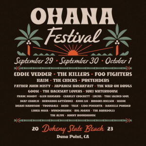 Ohana Fest flyer by Jose Manzo