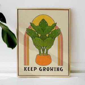 Keep growing poster