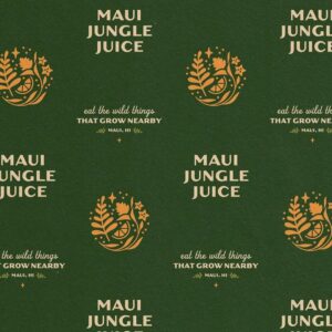Maui Jungle Juice Logo by McKenna Sherrill Design Co.