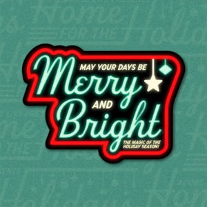 Merry and Bright design by Andrew Hochradel