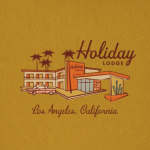 Holiday Lodge by Marisa Schoen using Beverly Drive font by Hoodzpah