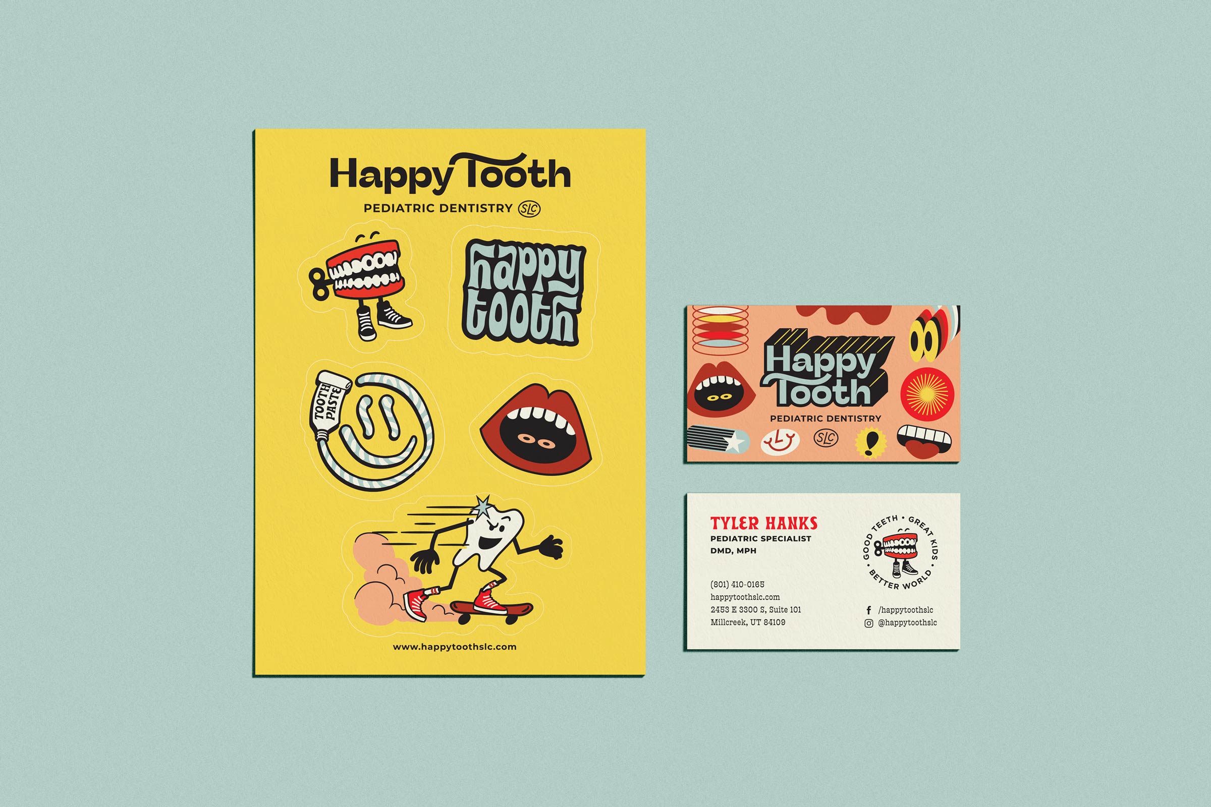 3 Happy Tooth Collateral by Hoodzpah
