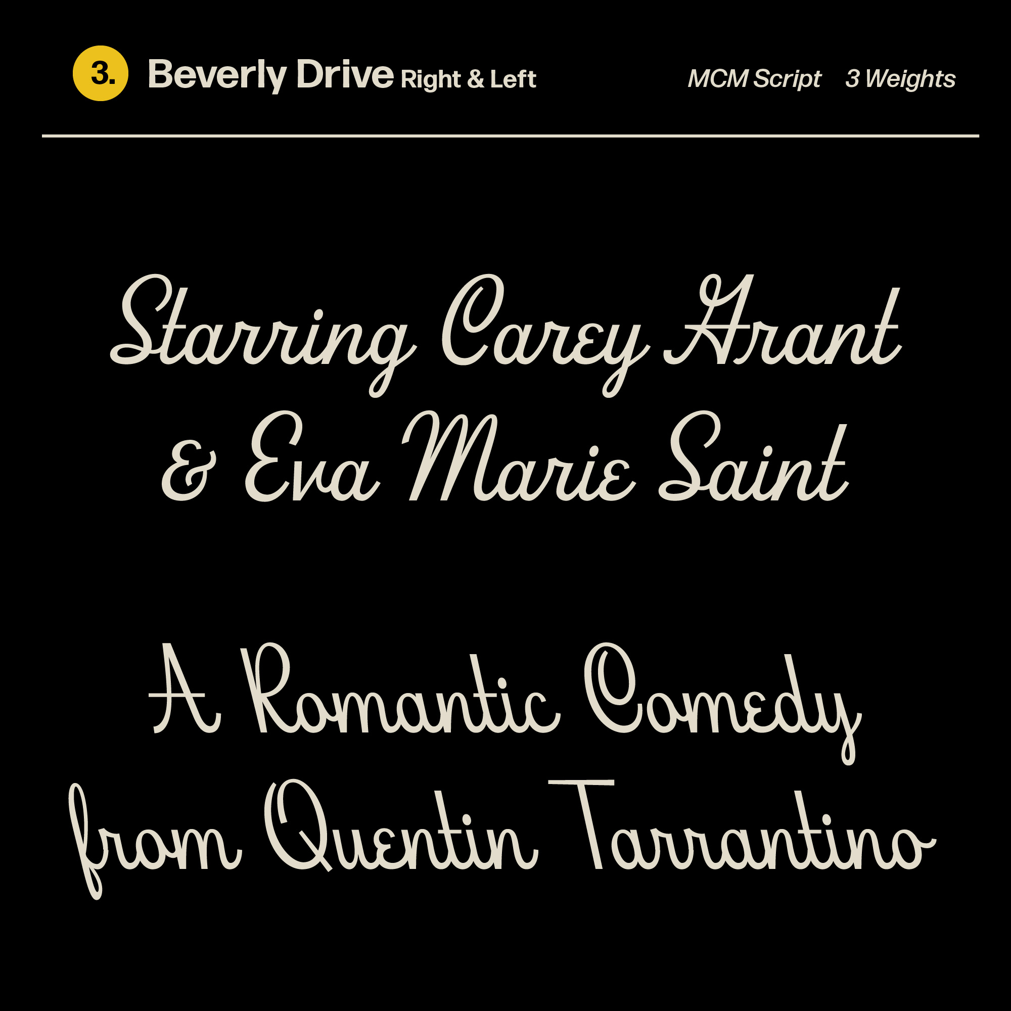 3 HoodFonts Bundle 051222 Beverly Drive Font