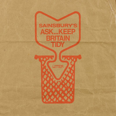 Sainsbury basket branding