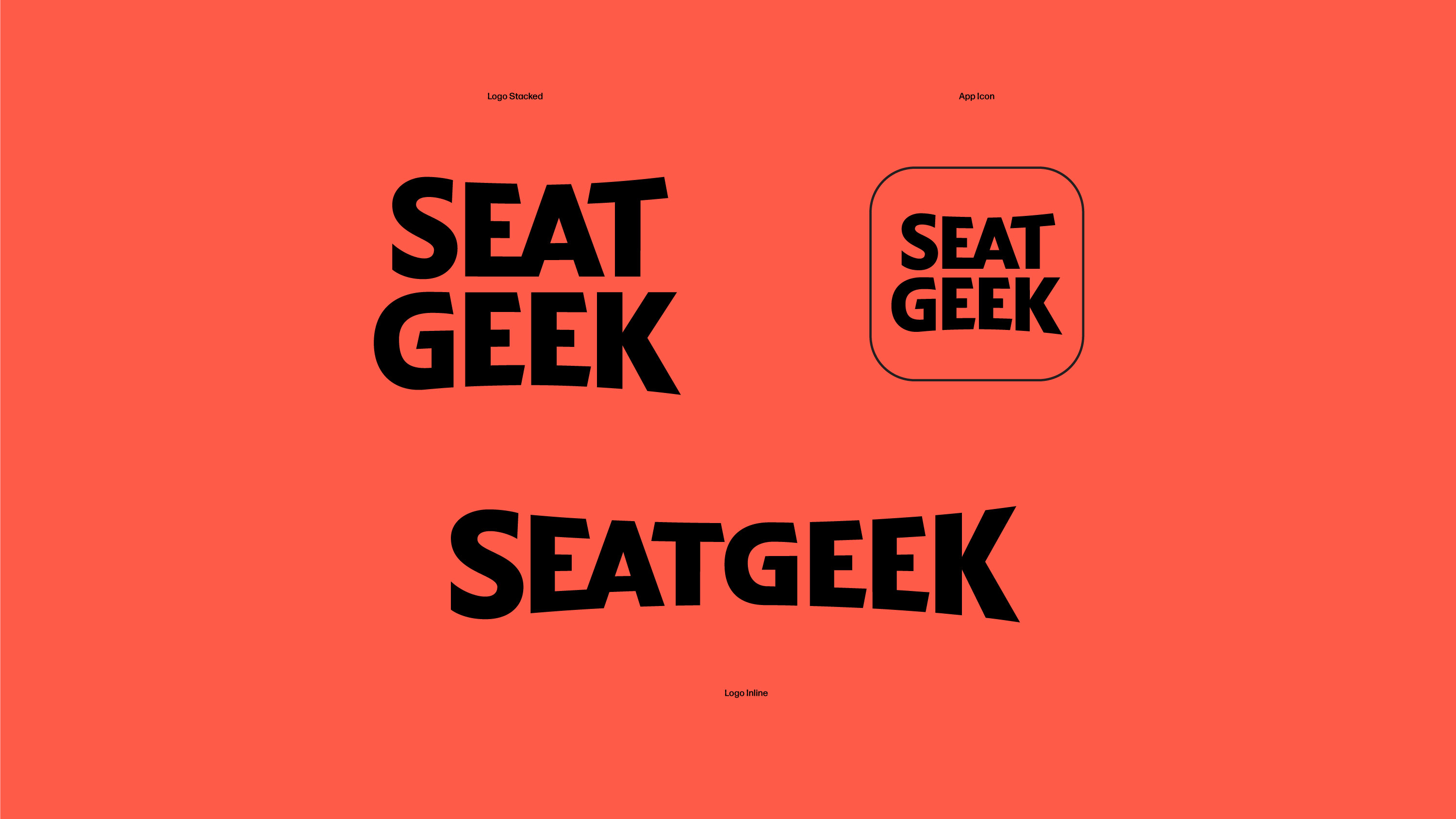 SeatGeek logo set by Hoodzpah branding studio
