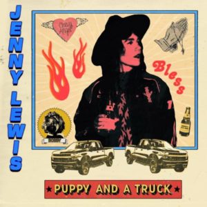 Jenny Lewis "Puppy and Truck" single cover design