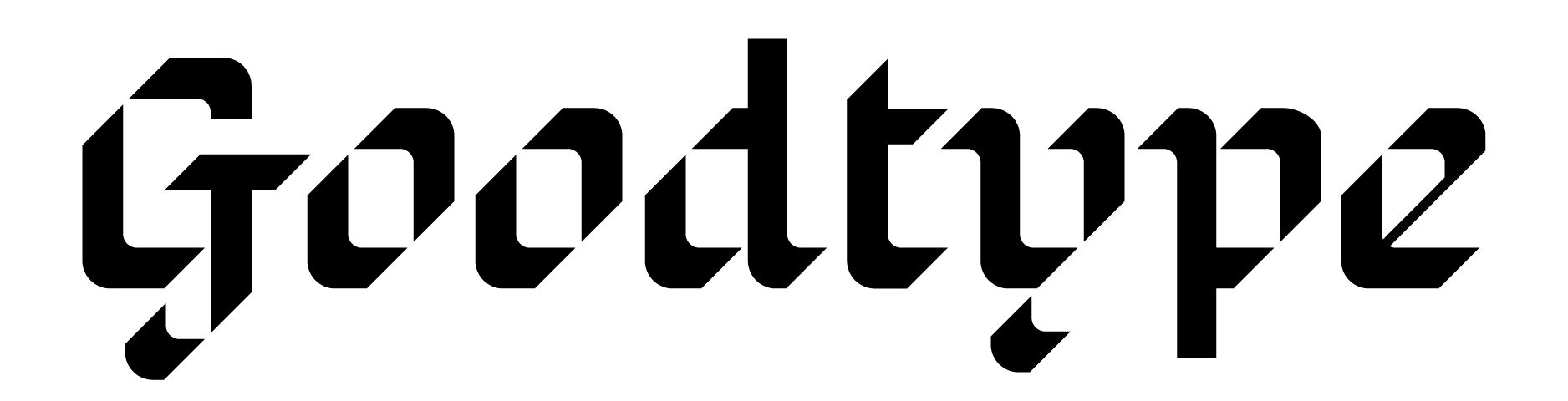 Goodtype logo wordmark