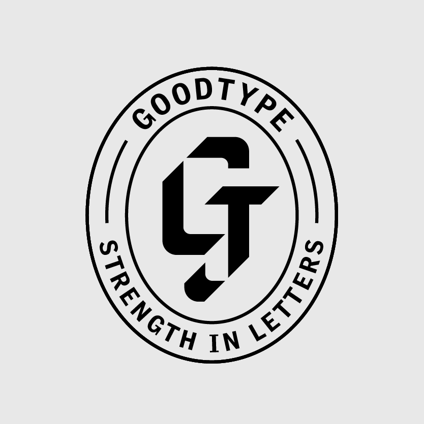 Goodtype rebrand motto seal