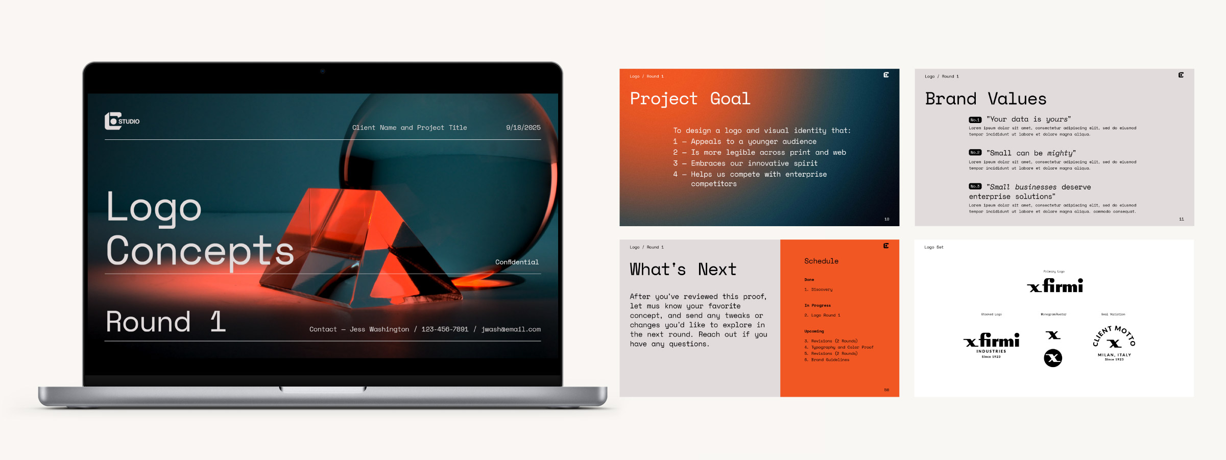 Proof Deck Template for Creatives Hoodzpah