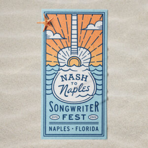 Nash to Naples Song Writer Fest flyer by Joe Ernst