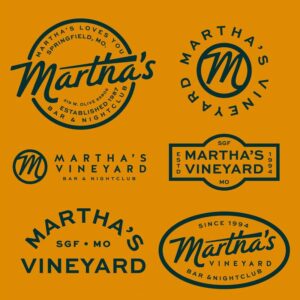 Martha's Vineyard logo by Fried Design Company