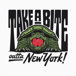 Take a bite outta NY by Deadbolt Design