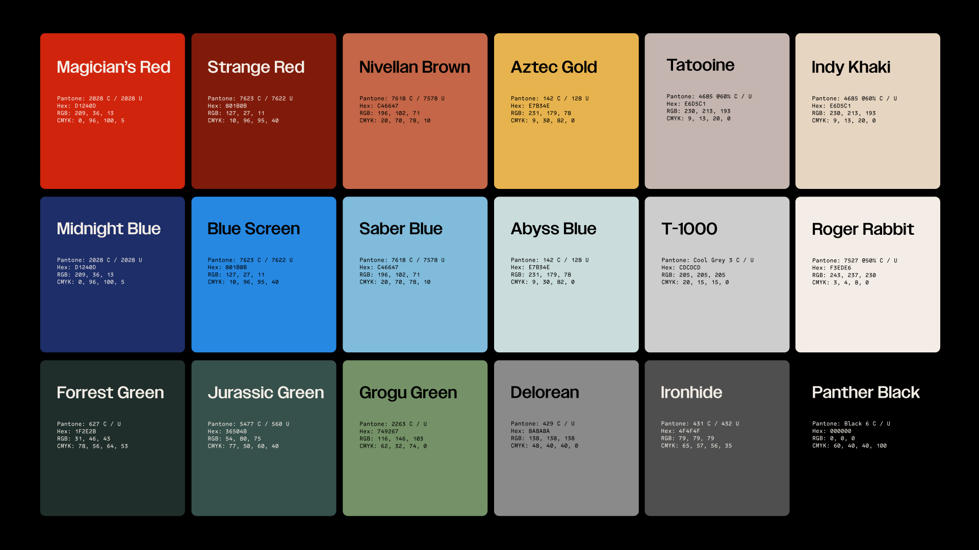 ILM Brand Colors