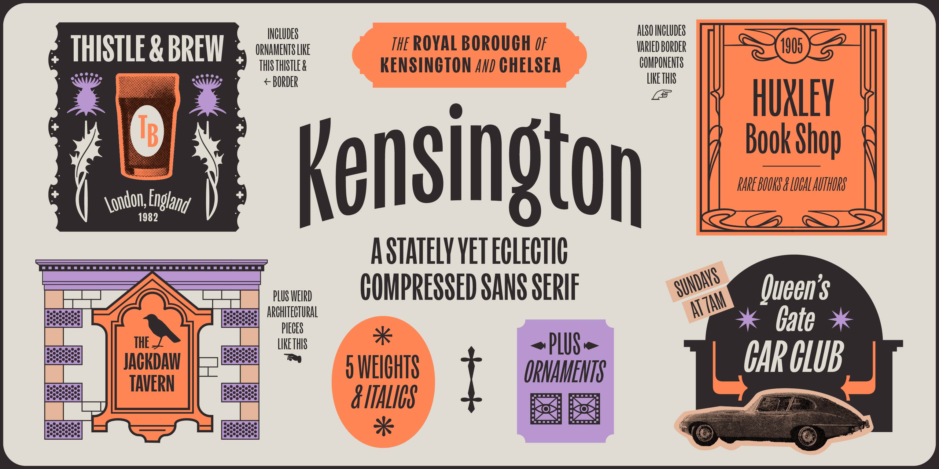 Kensington Font featured image