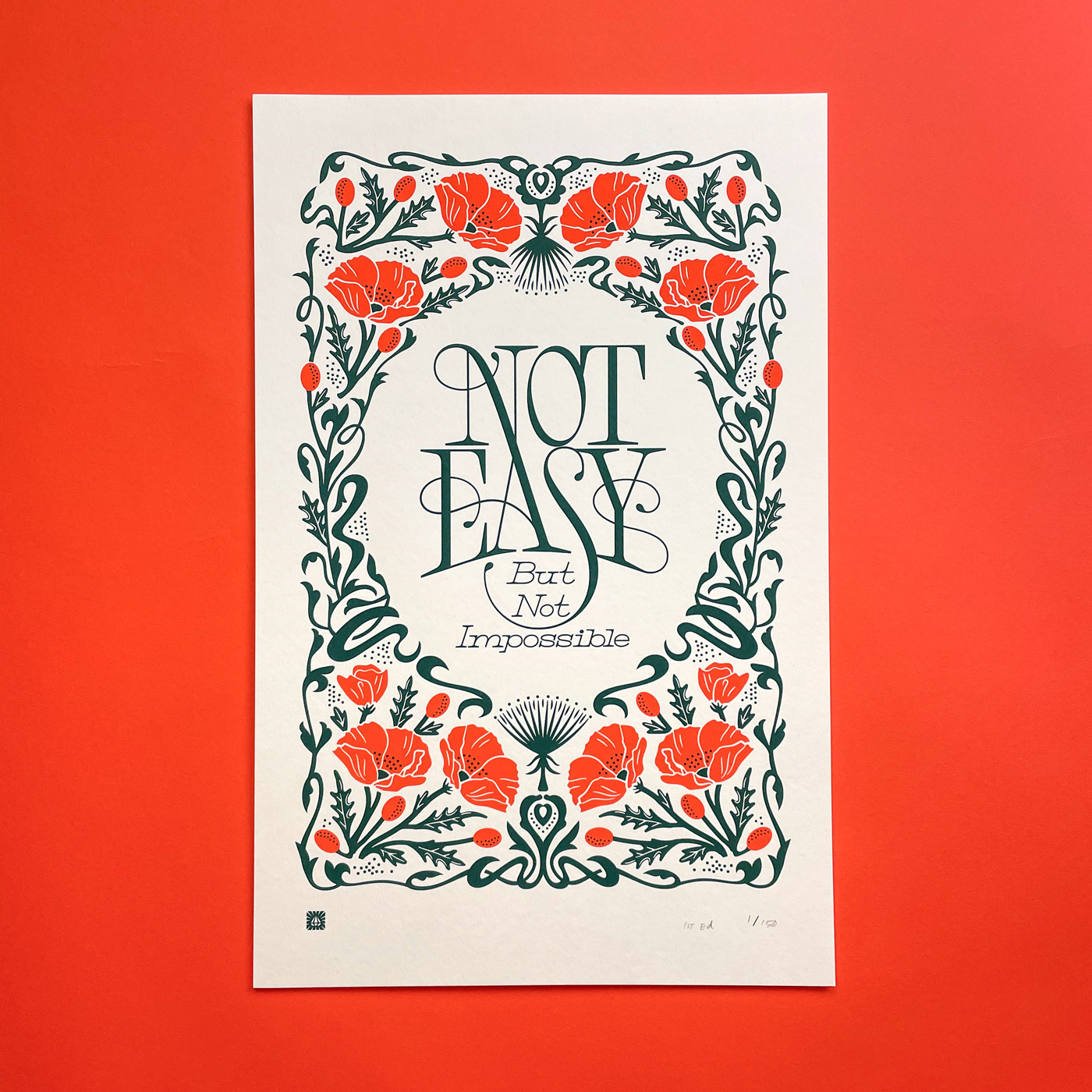 Not Easy Not Impossible Poster