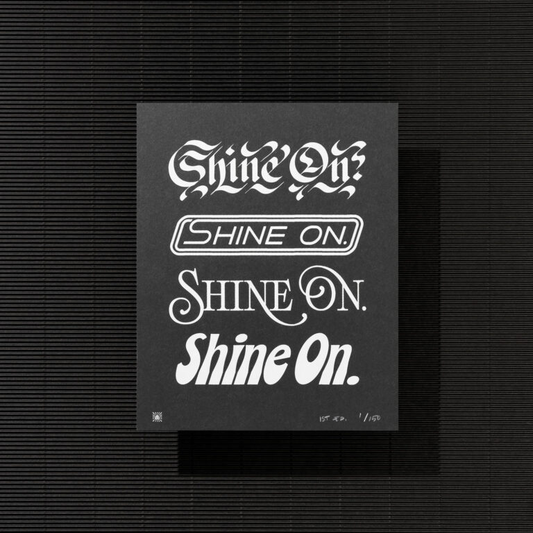Shine On Poster by Hoodzpah