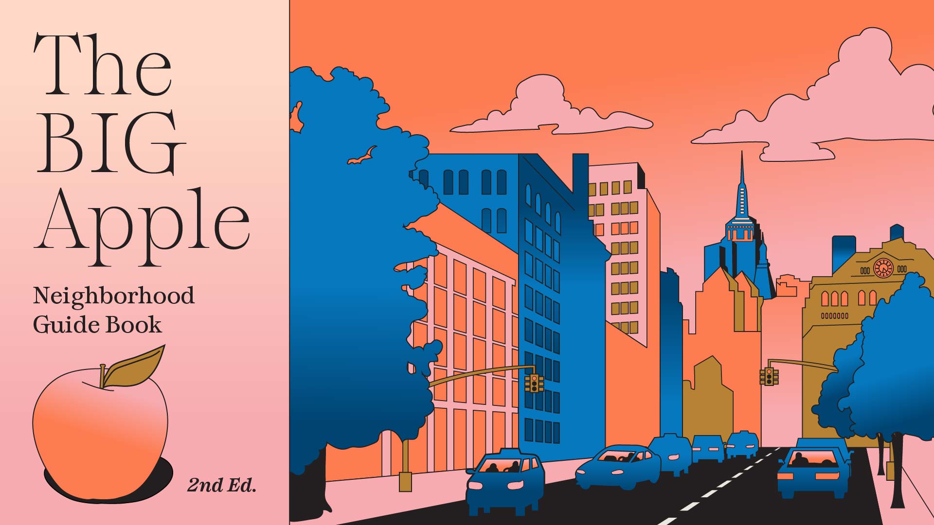 Bowery Lane Hoodzpah NYC illustration font