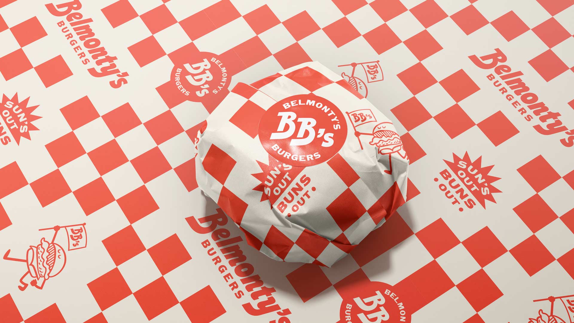 belmontyburguer pattern tray liner zoom Hoodzpah brand