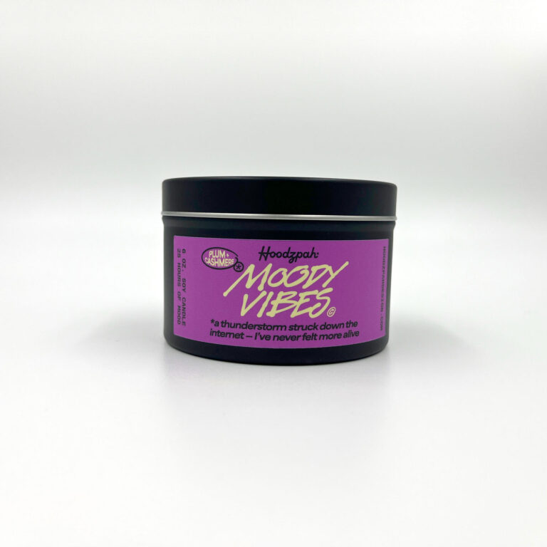 Plum Cashmere Moody Vibes Candle