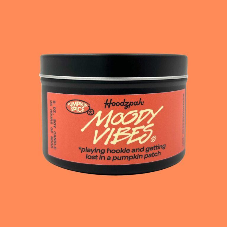 Pumpkin Spice Moody Vibes Candle Hoodzpah