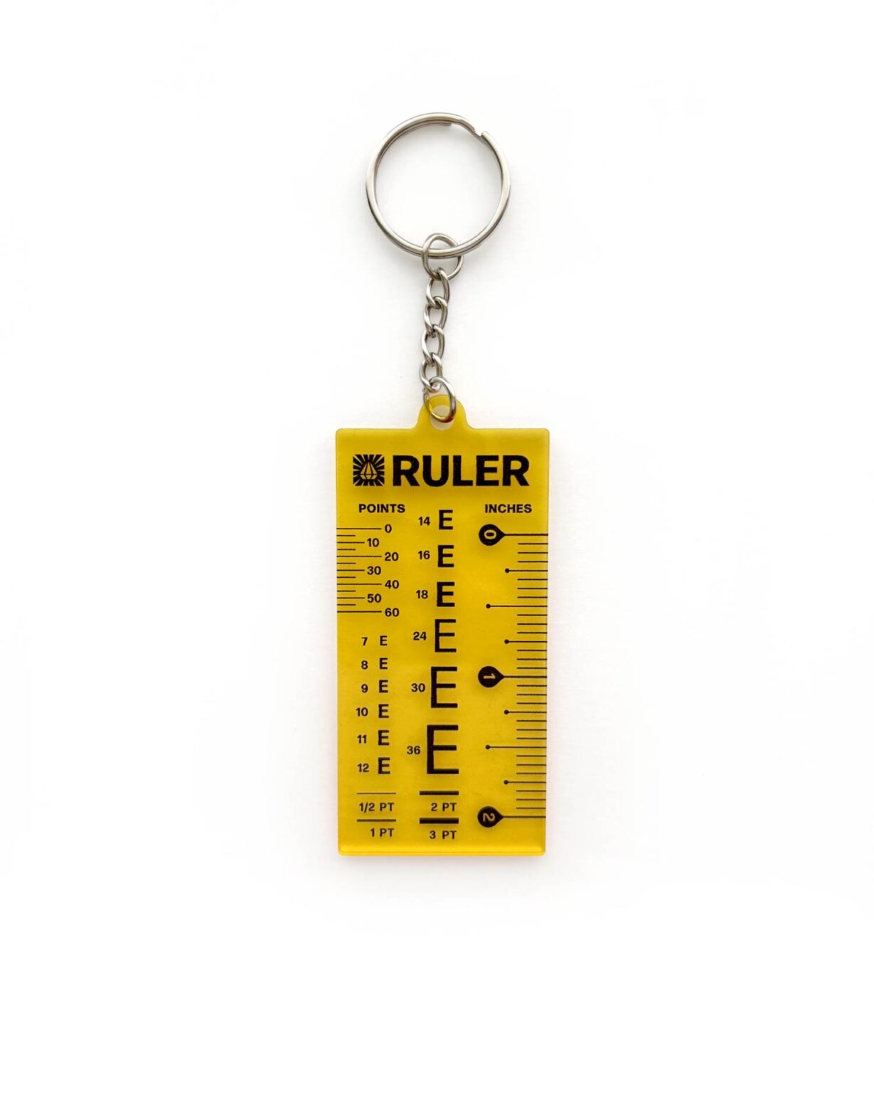Type ruler keychain acrylic Hoodzpah feature image 1500px