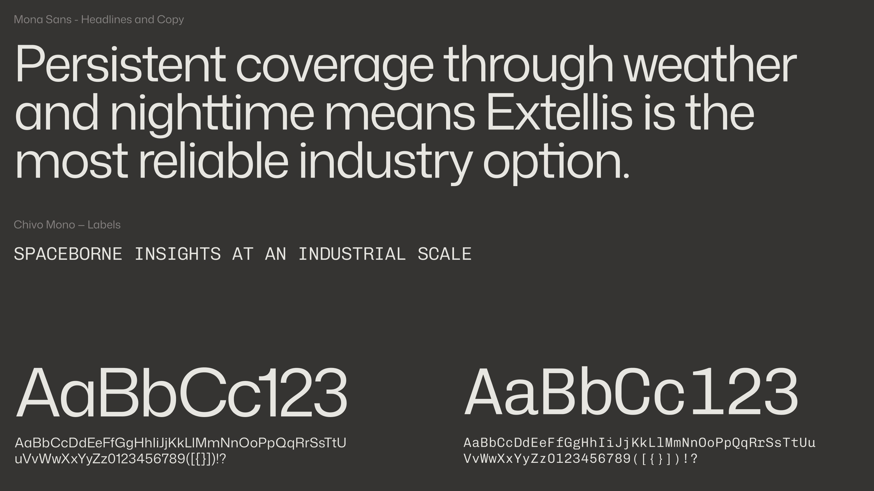 Extellis Typography